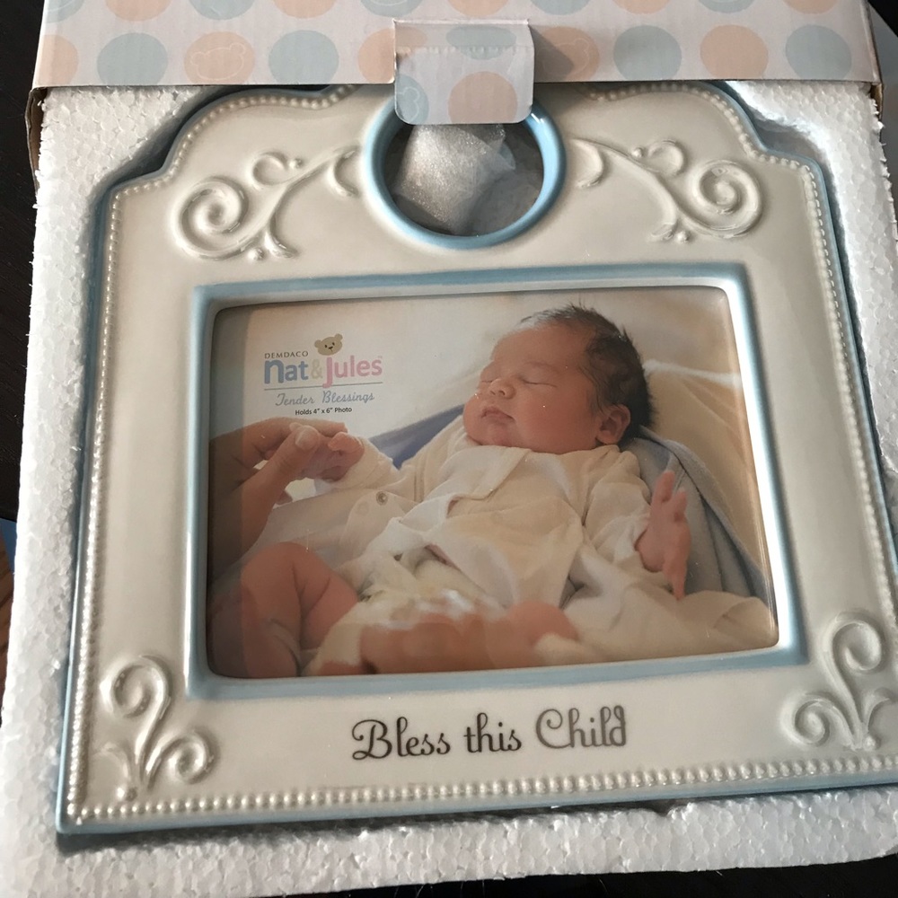 Bless this child Picture frame